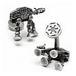 Star Wars AT-AT Walker 3-D Antique Palladium Cufflinks